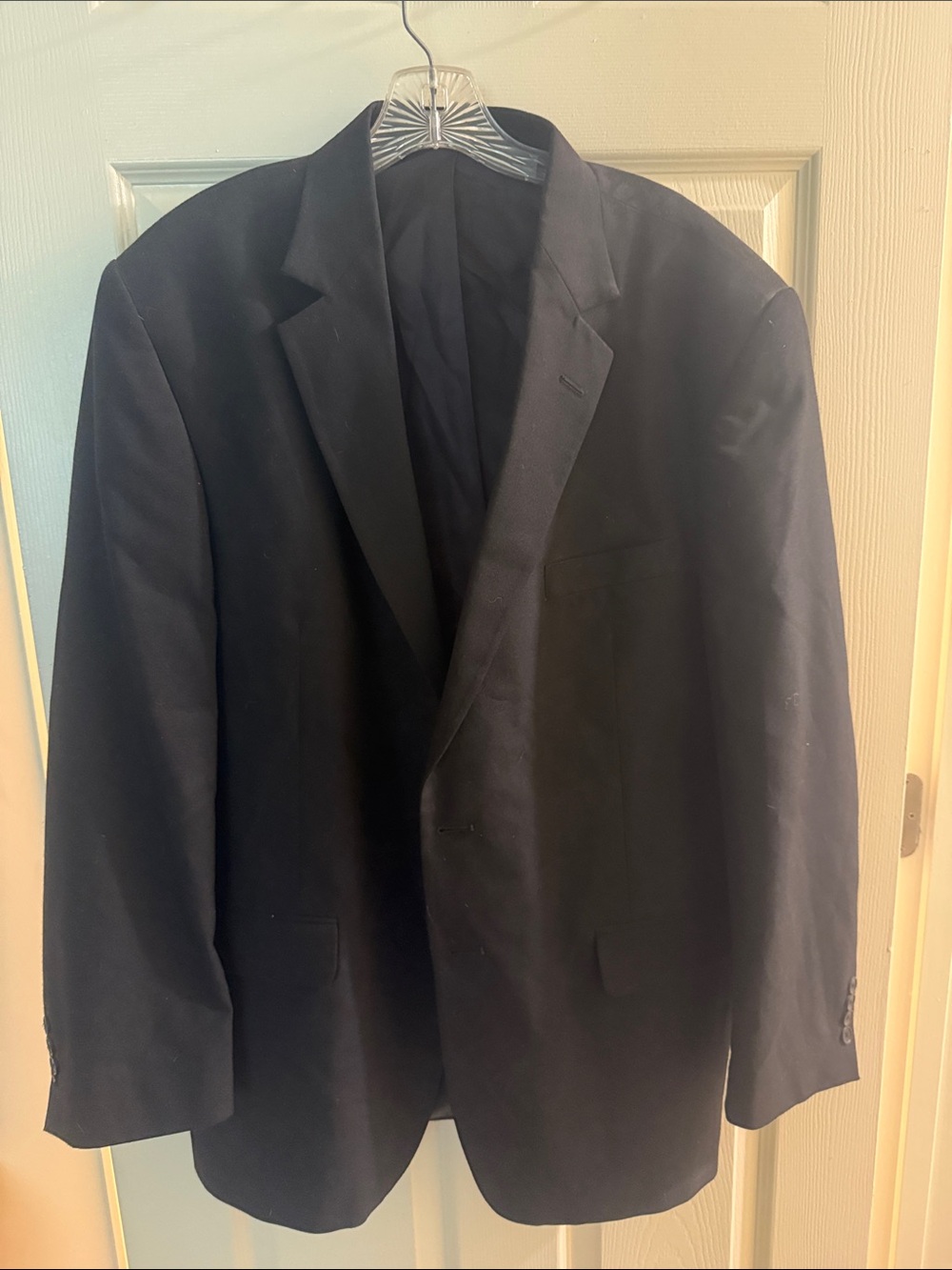 Men's Black Classic Single-Breasted Blazer